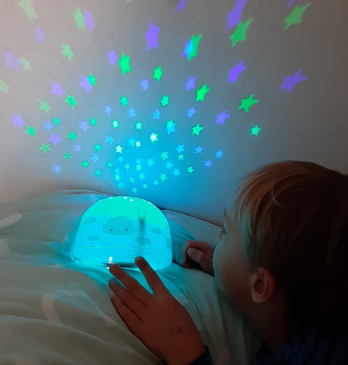 Projektor Nachtlicht Wolke