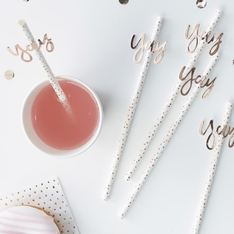 Lot de pailles en silicone Zoe, bleu multicolore