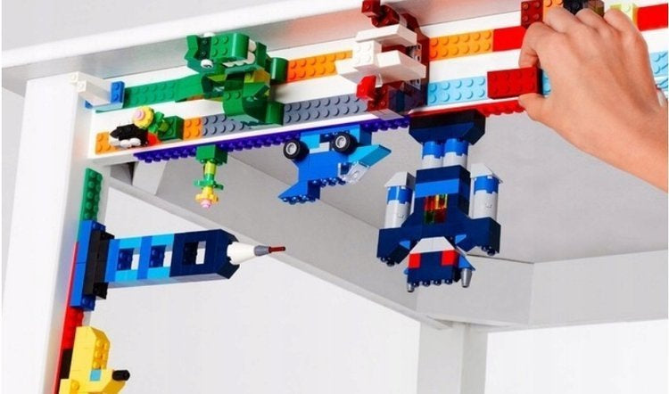 LEGO Klebeband 2-reihig Grün