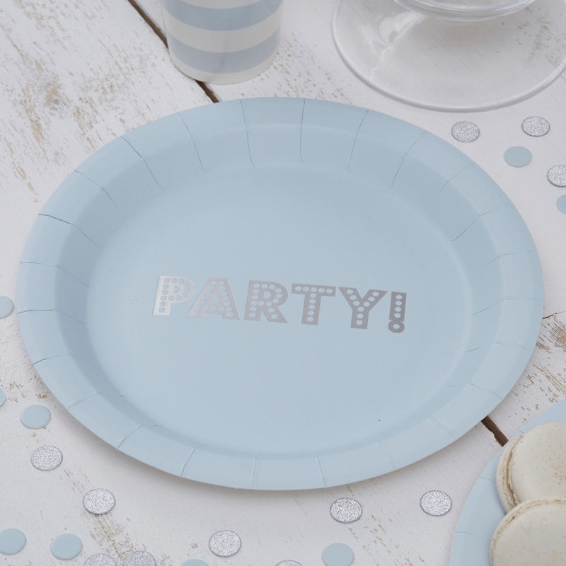 Partyteller "Party" Pastellbau