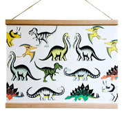 Poster Wandering Dinosaurs