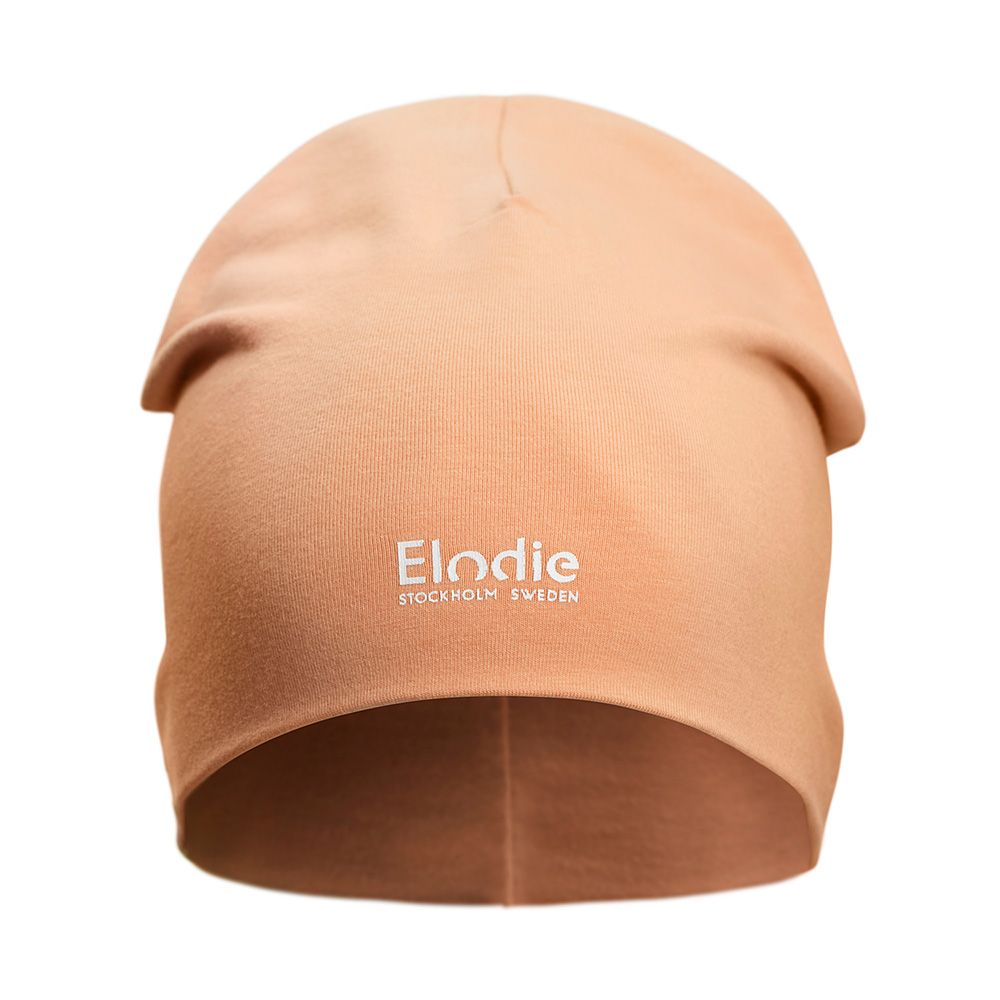 Logo Beanie Übergangszeit Apricot