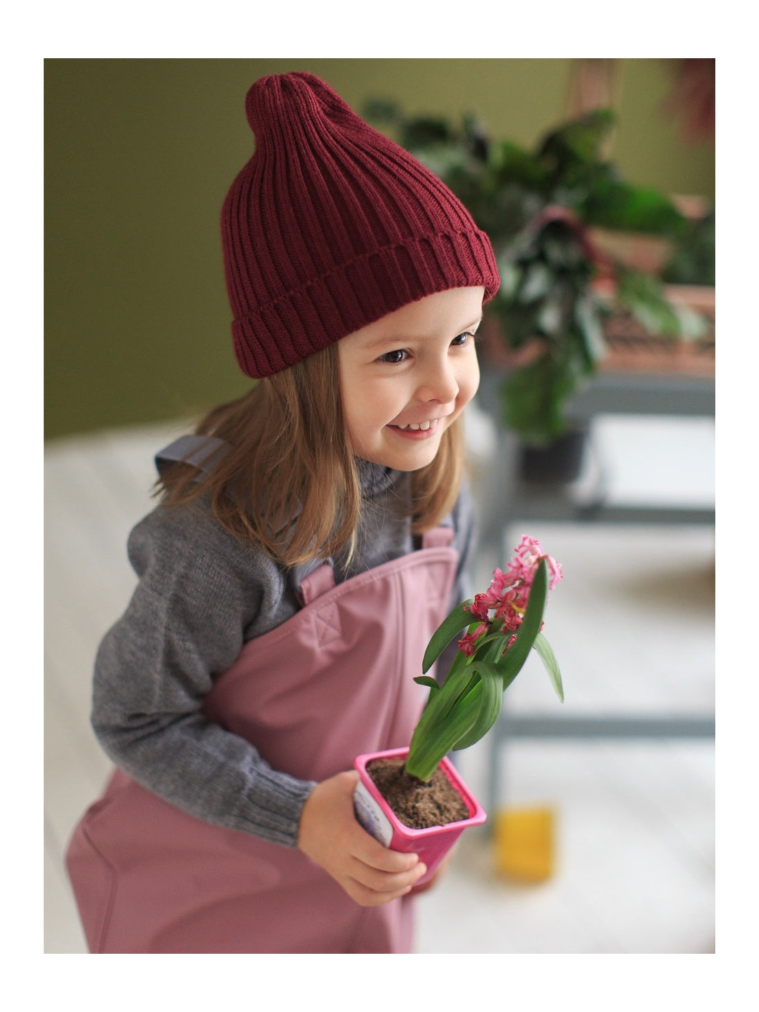 Regenhose Rosa