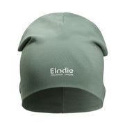 Logo Beanie Übergangszeit Hazy Jade