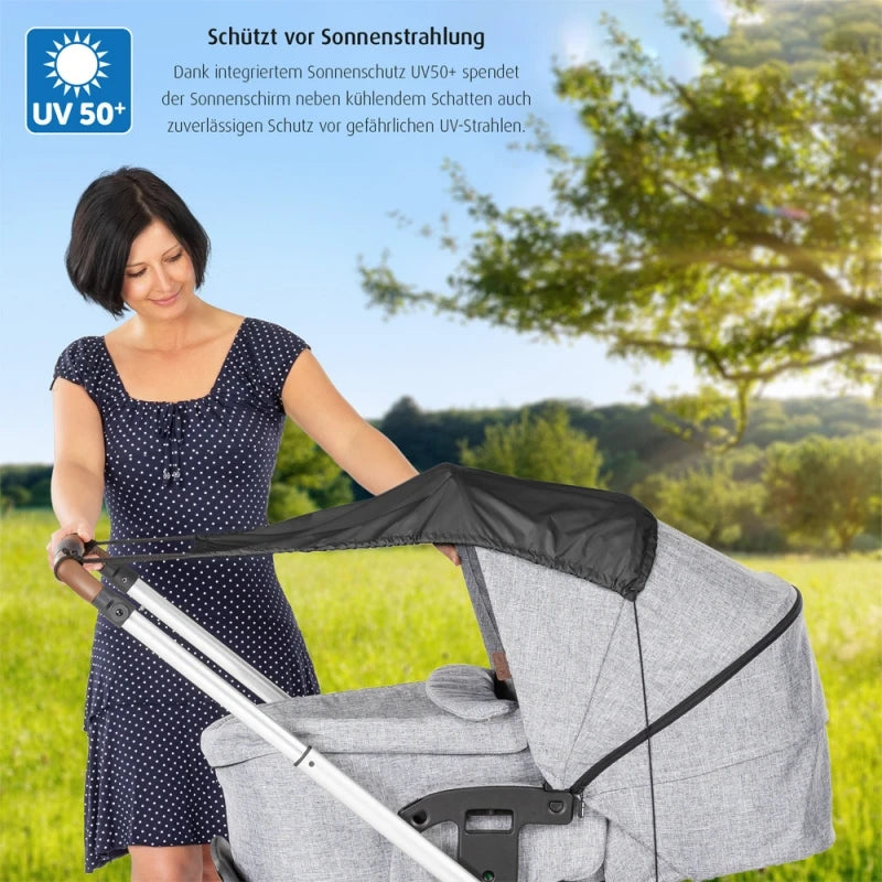 Sun Shade for Stroller Black