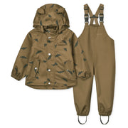 Dakota Softshell Rain Gear Set Bats