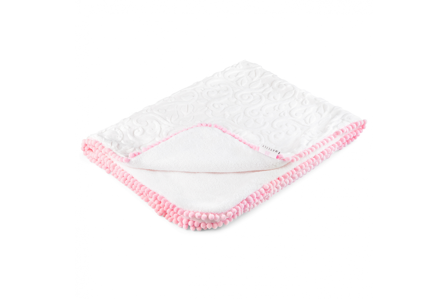 Royal Decke Pompom Pink
