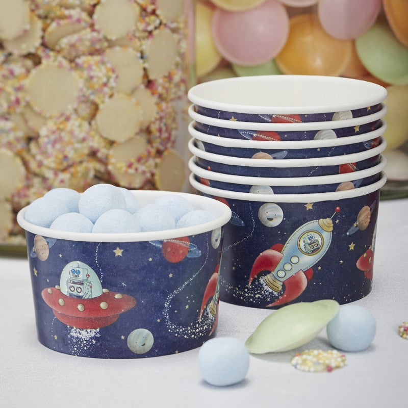Partyschalen / Eiscremeschale Space Adventure