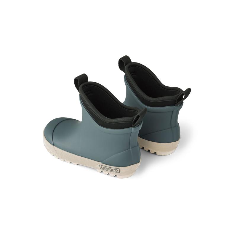 Ruby Hybrid Thermo Gummistiefel Whale Blue Sandy