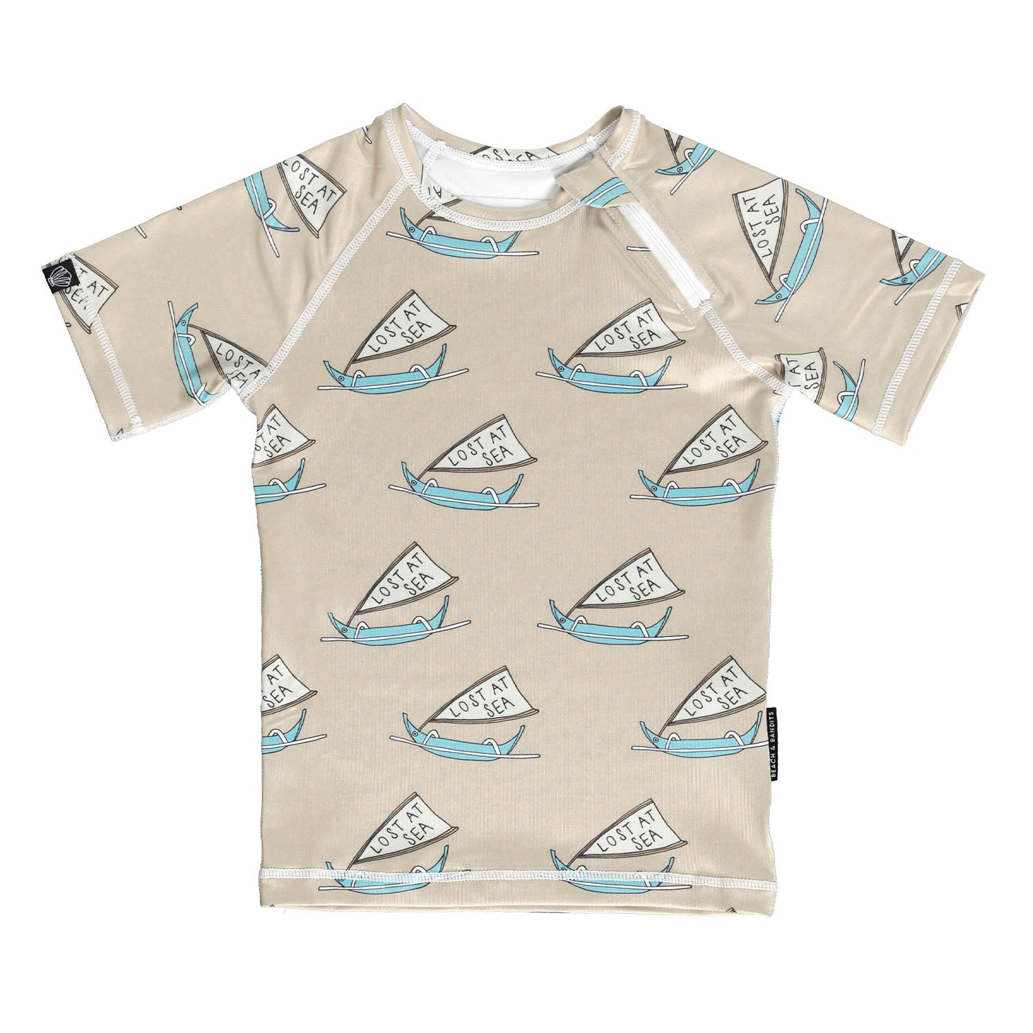 UV Badeshirt Segelboot
