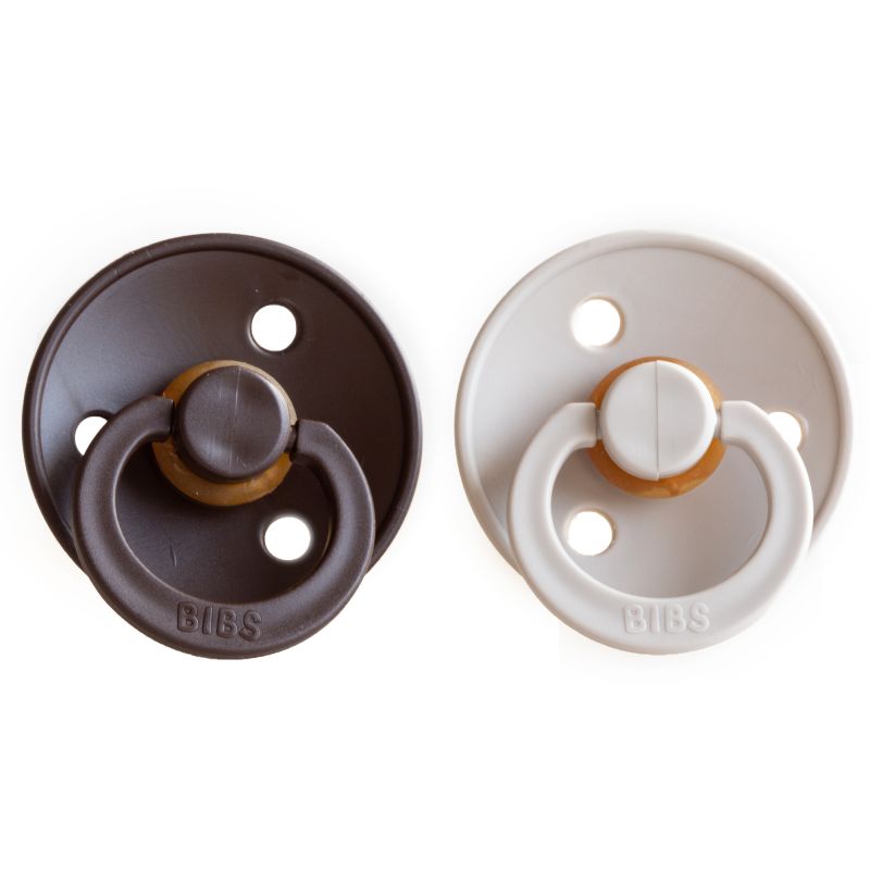 Schnuller Set Chocolate / Sand Gr. 1