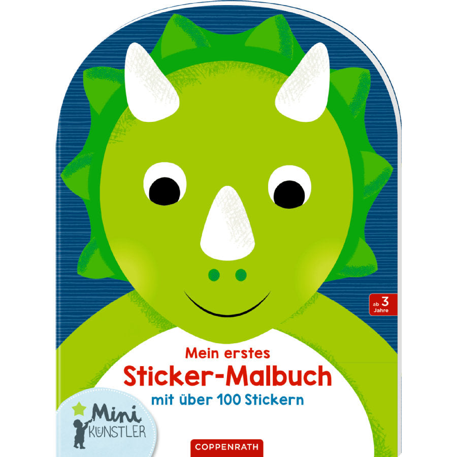 Mein erstes Sticker-Malbuch Dinosaurier
