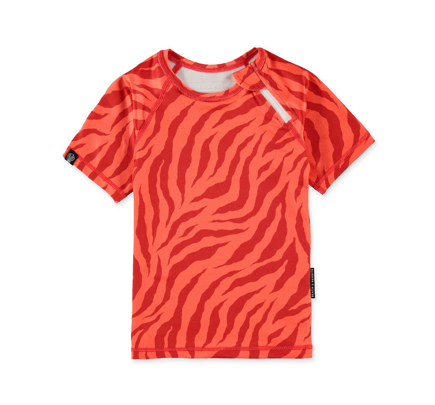 UV Badeshirt Tiger rot