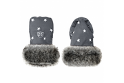 Schiebehandschuhe Graphit Stars