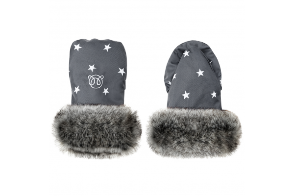 Schiebehandschuhe Graphit Stars