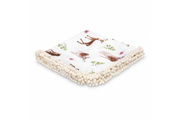 Bamboo Muslin Swaddle Amber Apricot 