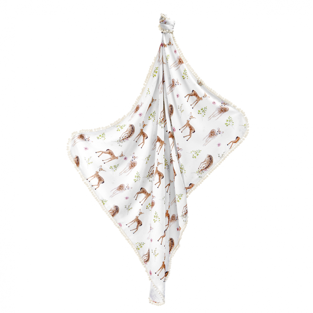 Bamboo Muslin Swaddle Amber Apricot 