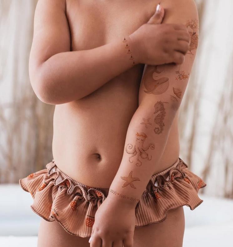 Kindertattoos Flamingo