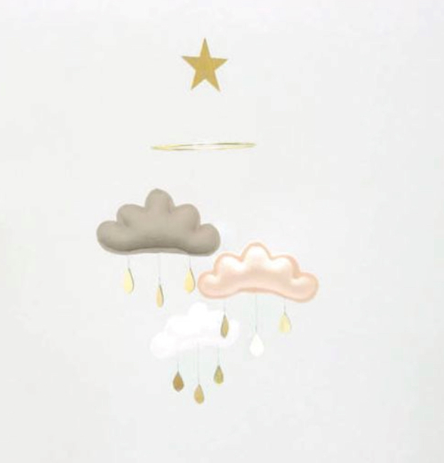 Mobile Cloud Taupe Peach