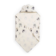 Hooded Bath Towel Forest Mouse