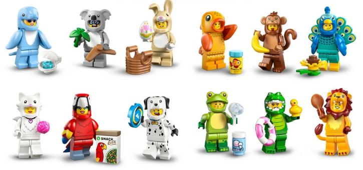 Minifiguren Tiere Serie 28