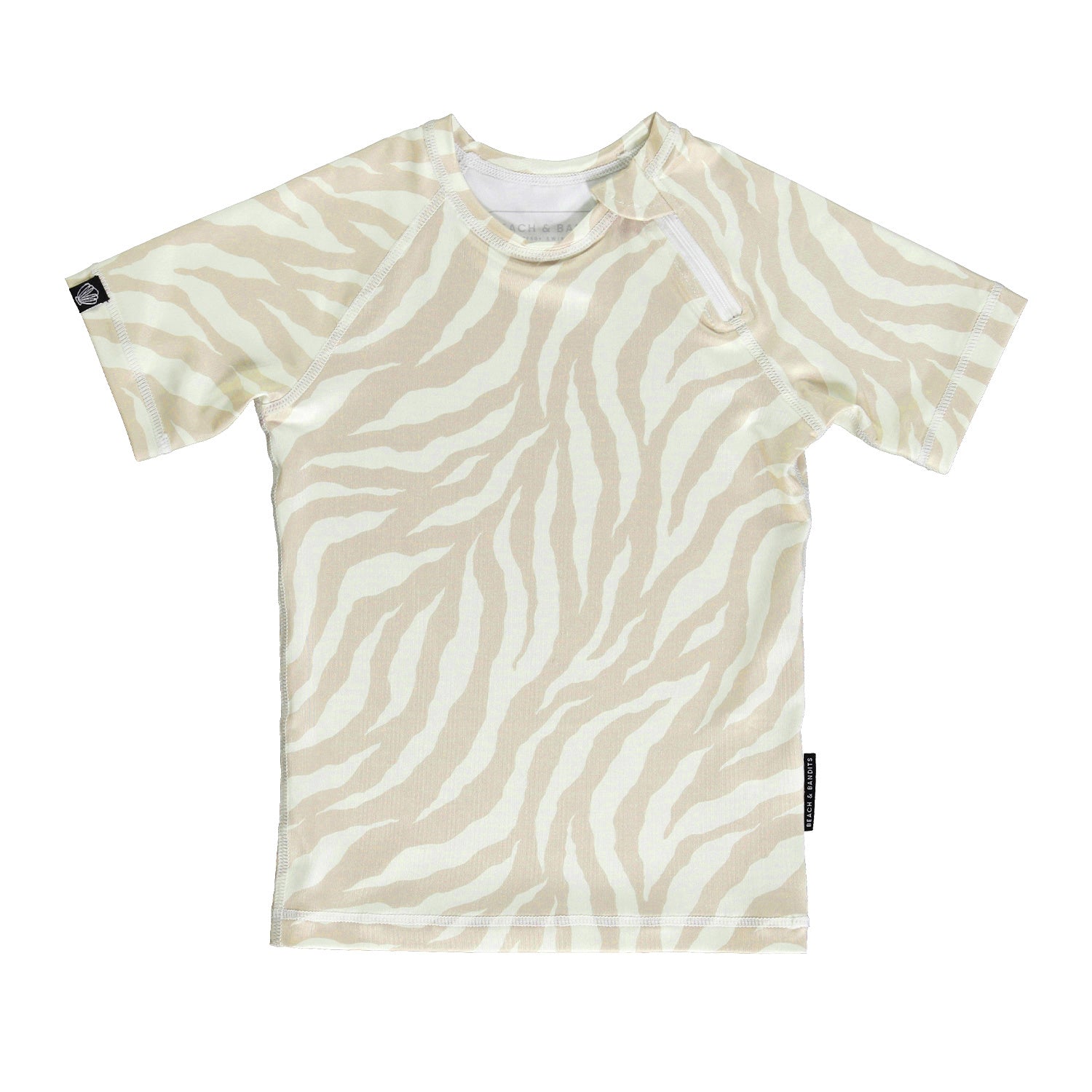 UV Badeshirt Tiger Beige