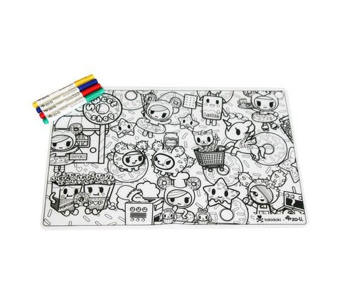 Tischset Silikon Malmatte Tokidoki