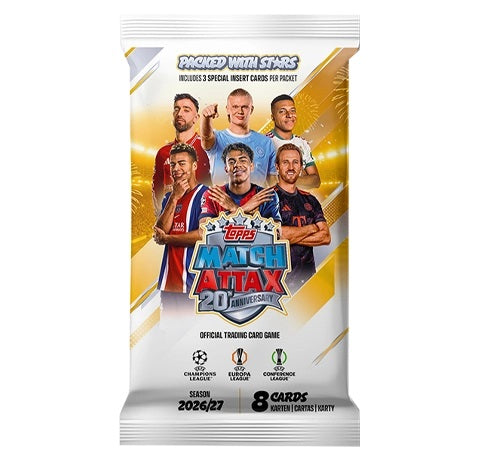 UEFA Champions League Club Competition Match Attax 2026/2027 - 1 Booster