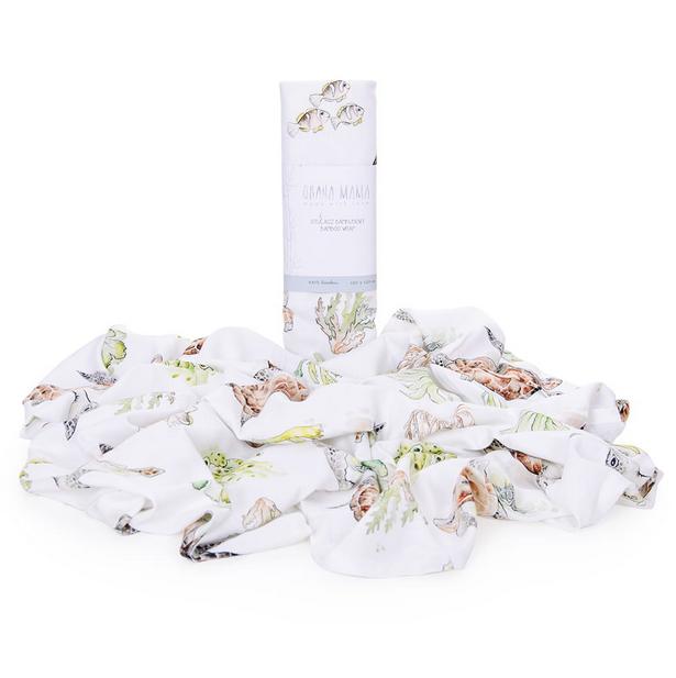 Lange en bambou motif Tortue du Pacifique