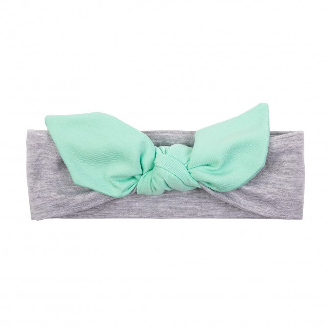 Stirnband Grau Mint