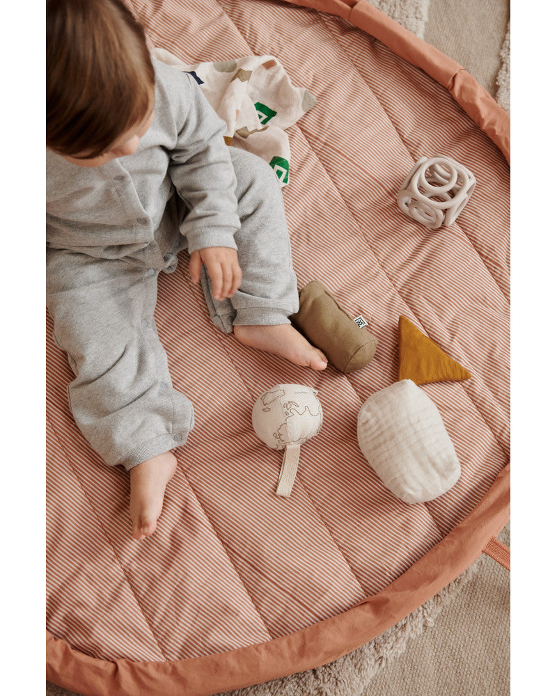 Svende Spielteppich Aufbewahrungssack Peach