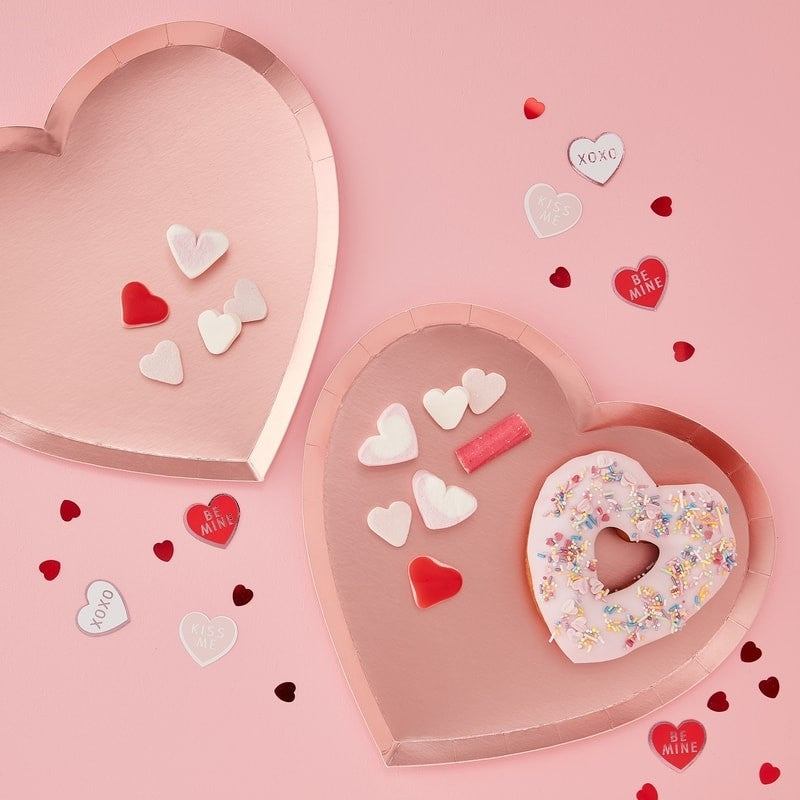 Partyteller Rose Pink Heart