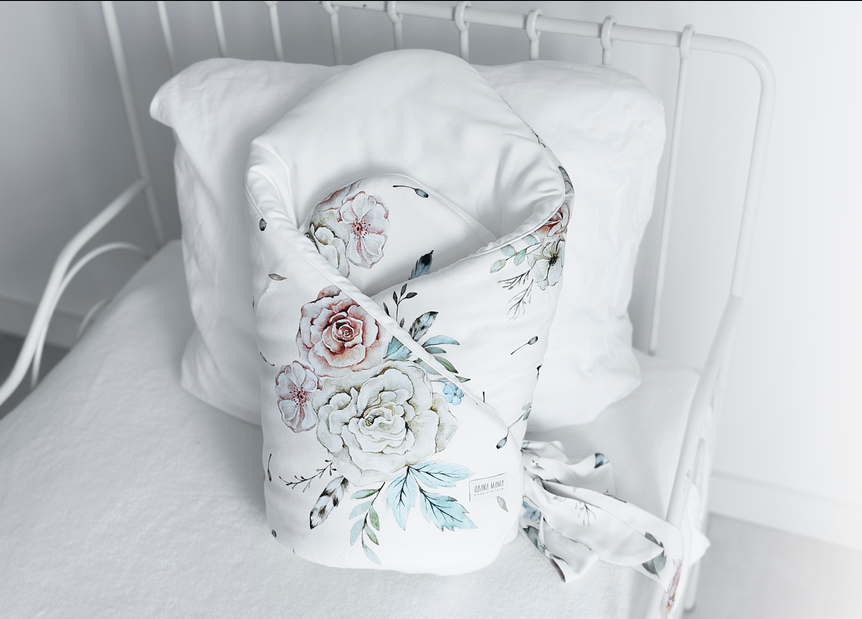 Baby Wrap Vintage Flowers