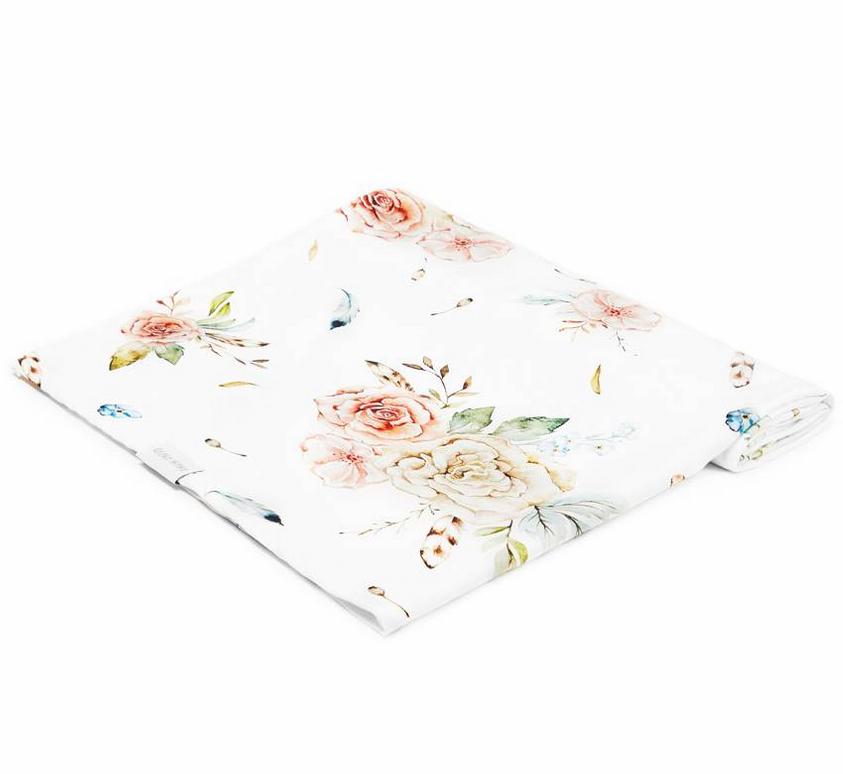Bamboo Muslin Swaddle Vintage Flower