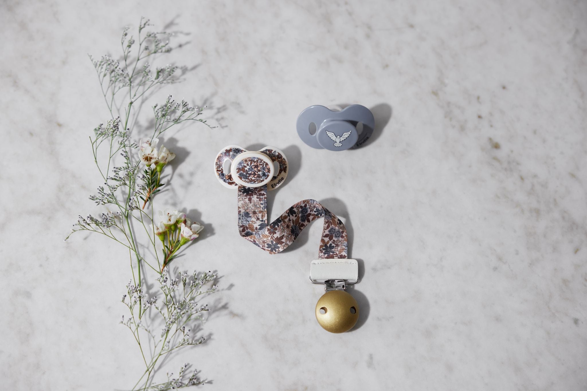 Schnuller Newborn Blue Garden 0-6M