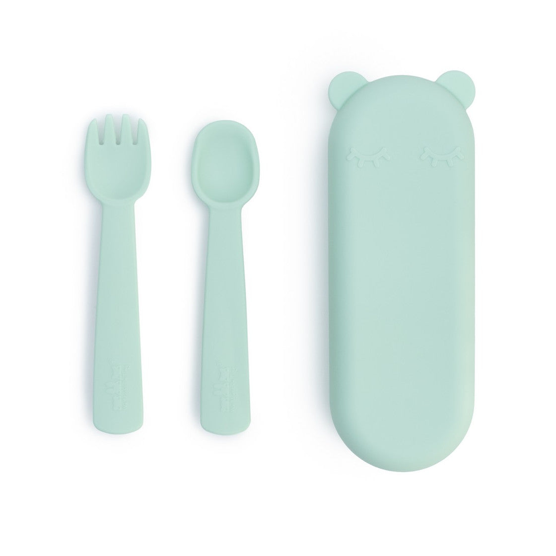 Zoe Set of Silicone Drinking Straws Blue Multi Mix