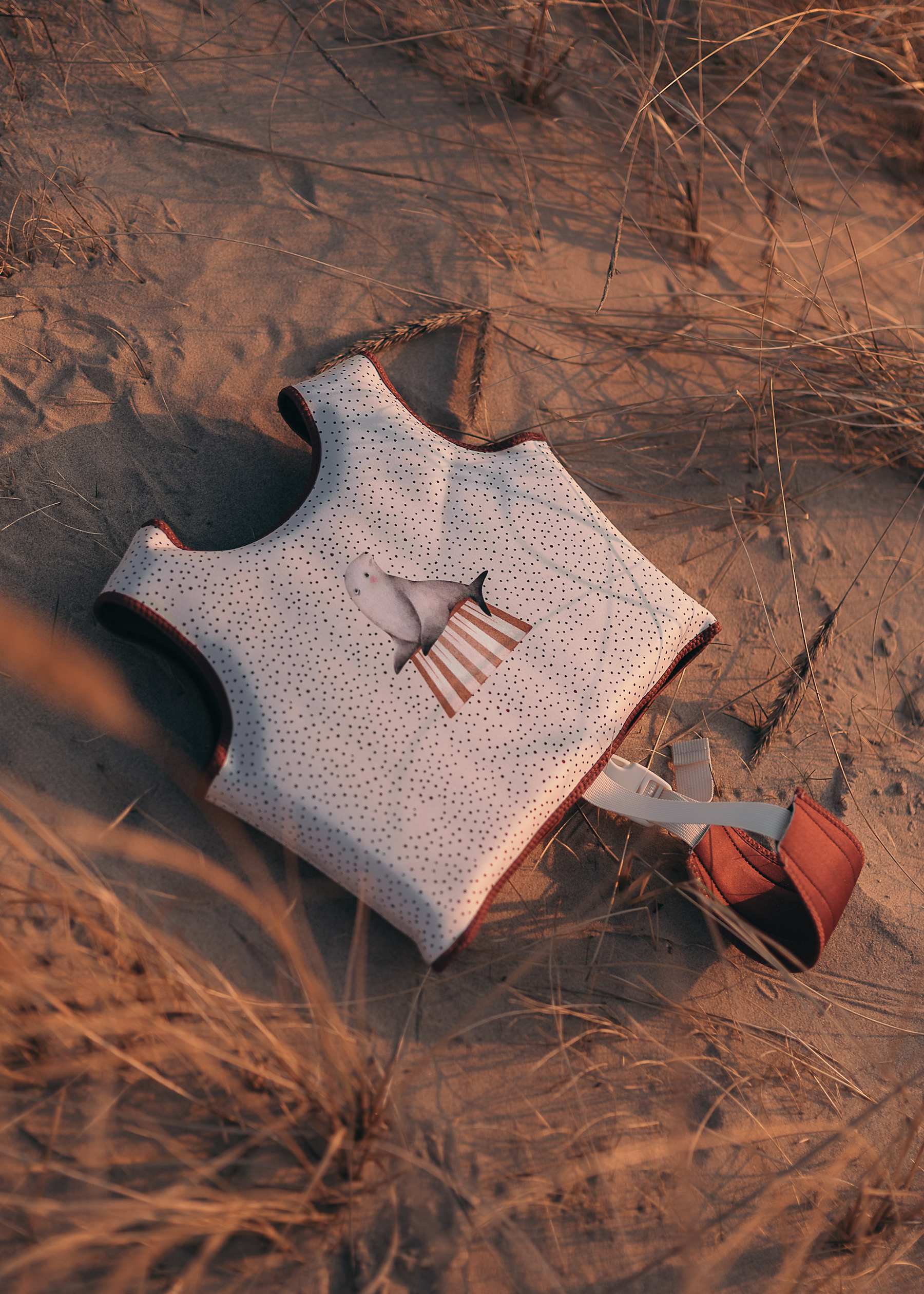 Swim Vest Dots Sea Lion