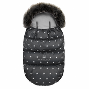 Fusssack Graphit Stars