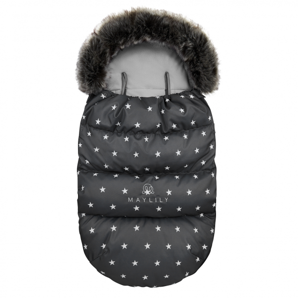 Fusssack Graphit Stars
