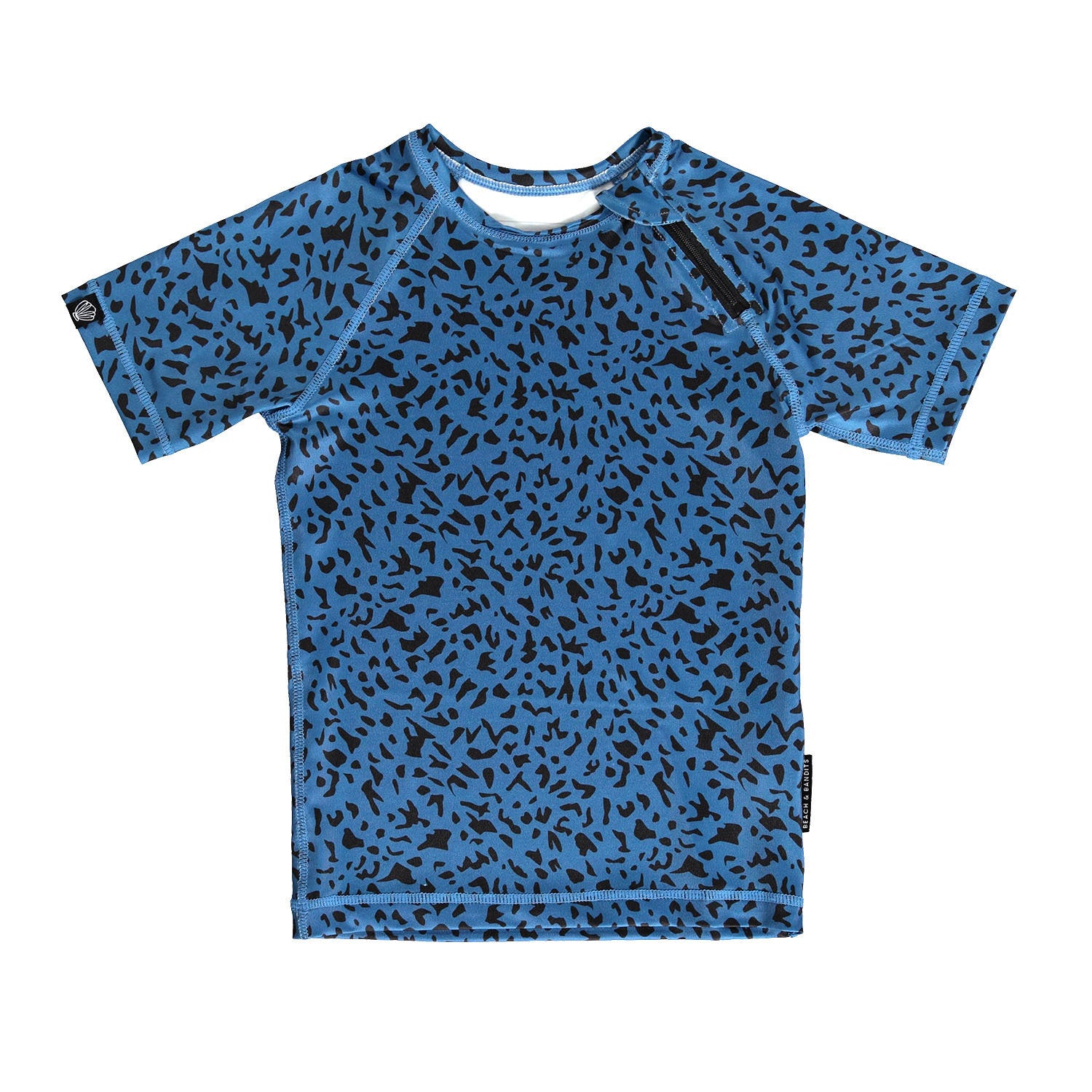 UV Badeshirt Blue Shark