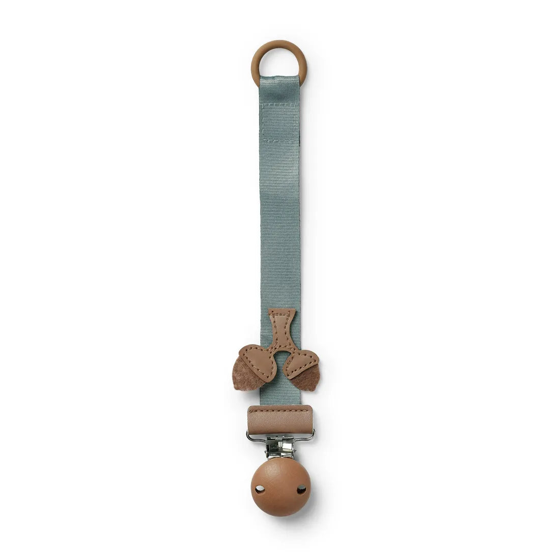 Schnuller- Band Holzclip Ahorn