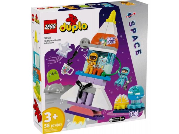 LEGO® Duplo 10422 - 3 in1 Spaceshuttle für viele Abenteuer