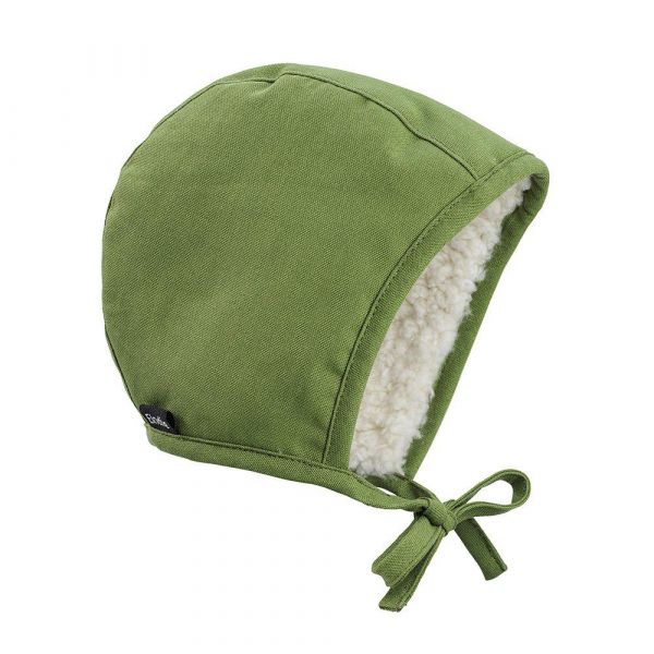Elodie - Winter Bonnet Popping Green