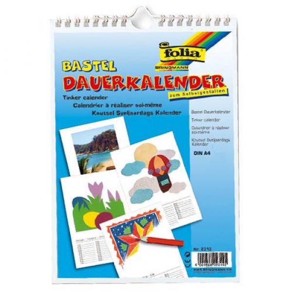 Idena - Bastel Dauerkalender A4