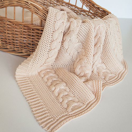 Apero - Knit Manufactory - Lilian Decke Lachs