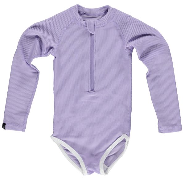 Beach &amp; Bandits - UV Badeanzug Ribbed Lavender