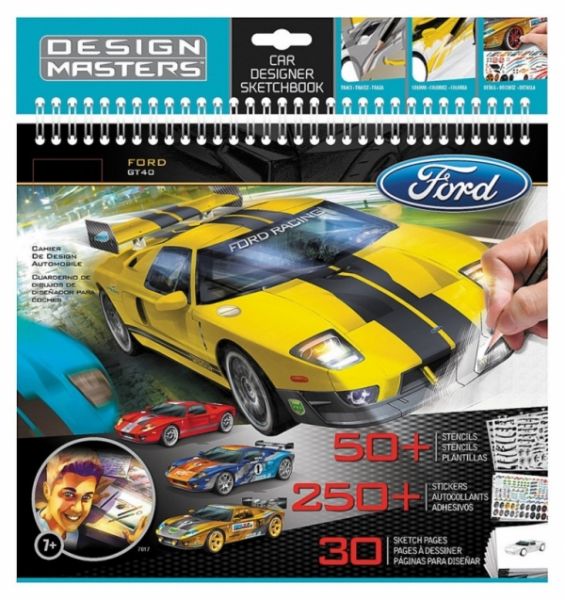 Design Masters - Ford GT Large Sketchbook