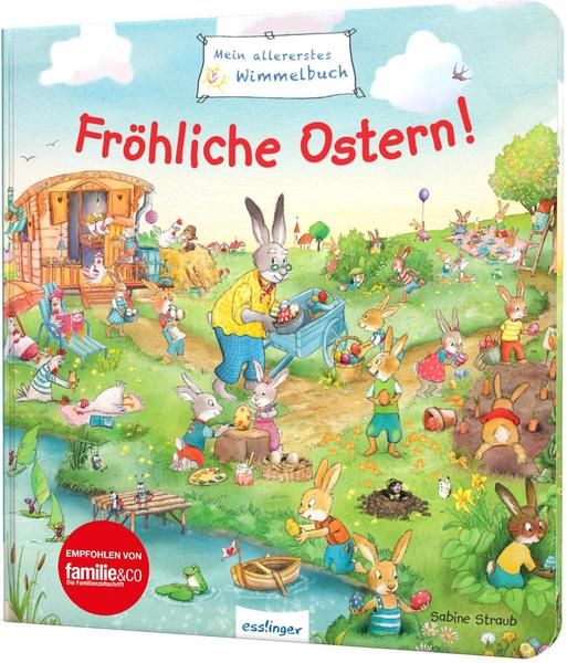 Esslinger Verlag - Mein allererstes Wimmelbuch: Fröhliche Ostern!