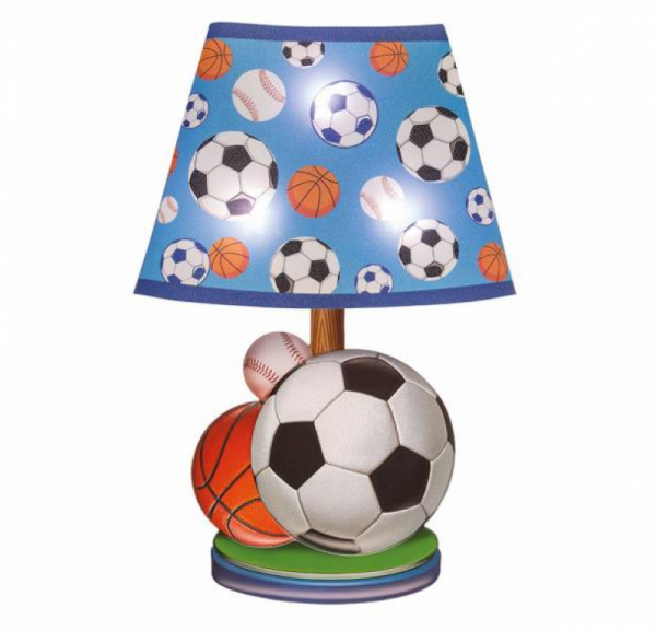 LED Wandsticker Lampe Fussball