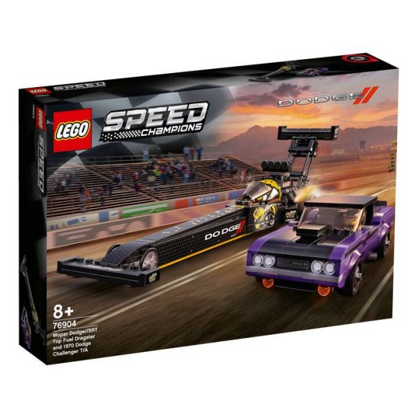 LEGO® Speed Champions 76904 - Mopar Dodge//SRT Dragster &amp; 1970 Dodge Challenger